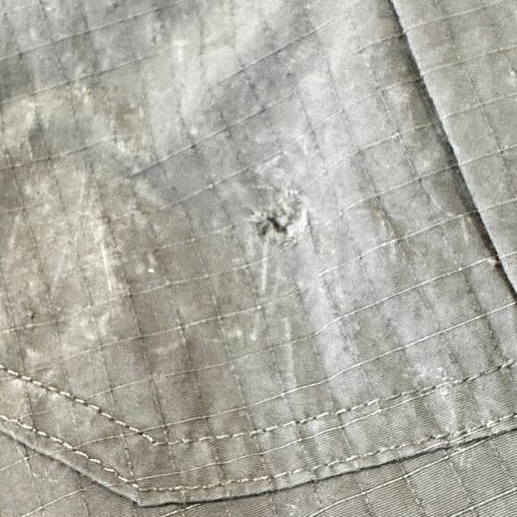 The North Face Mens Shorts Size 36 Green Nylon Outdoor Hiking Camping FLAW - Picture 4 of 9